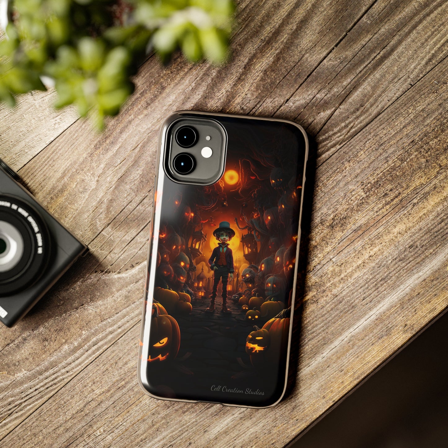 Introducing the "Pumpkin Patch Explorer" Cell Phone Case – Halloween Adventure -Tough Phone Cases