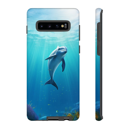 The "Dolphin Serenity" -Tough Samsung Phone Cases