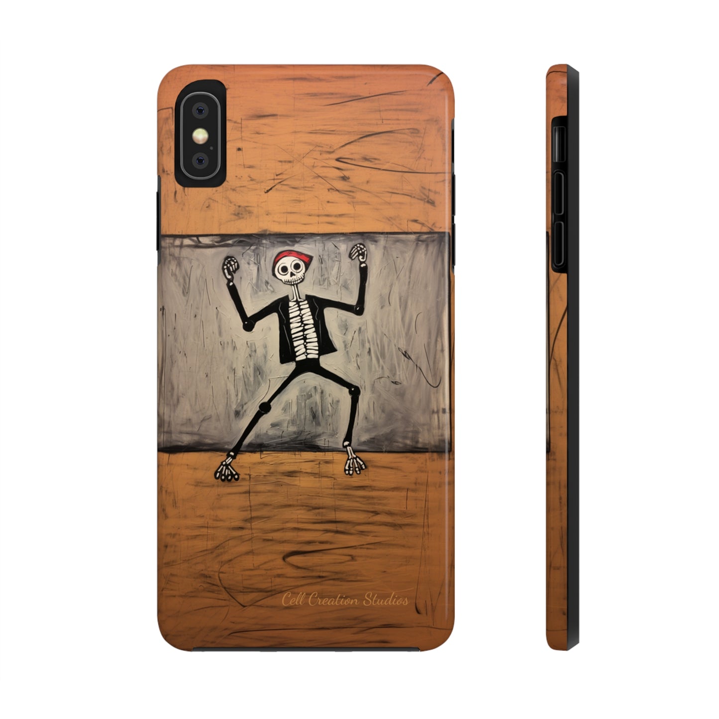 "Dance of the Skeletal Muse" -Tough iPhone Cases