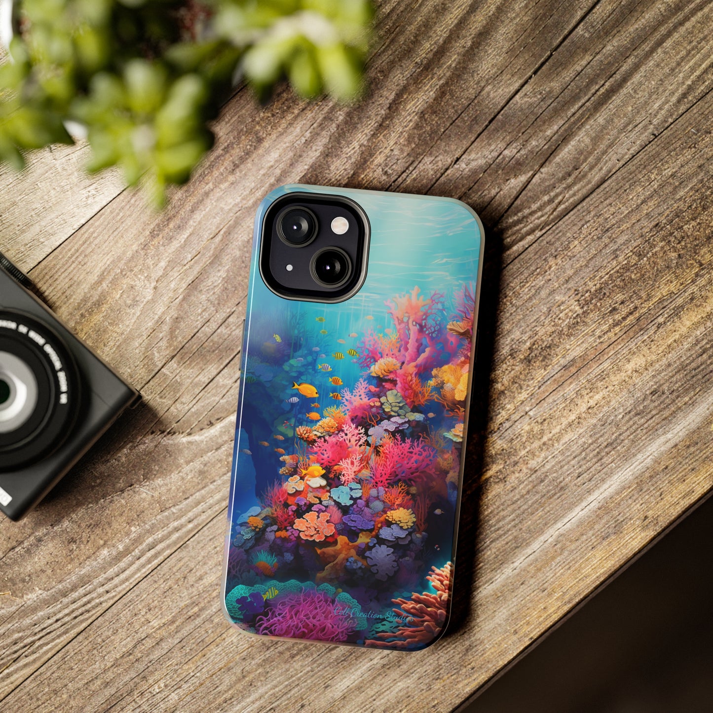 "Coral Reef Splendor" Cell Phone Case – Dive into the Vibrant Underwater World - Phone Cases