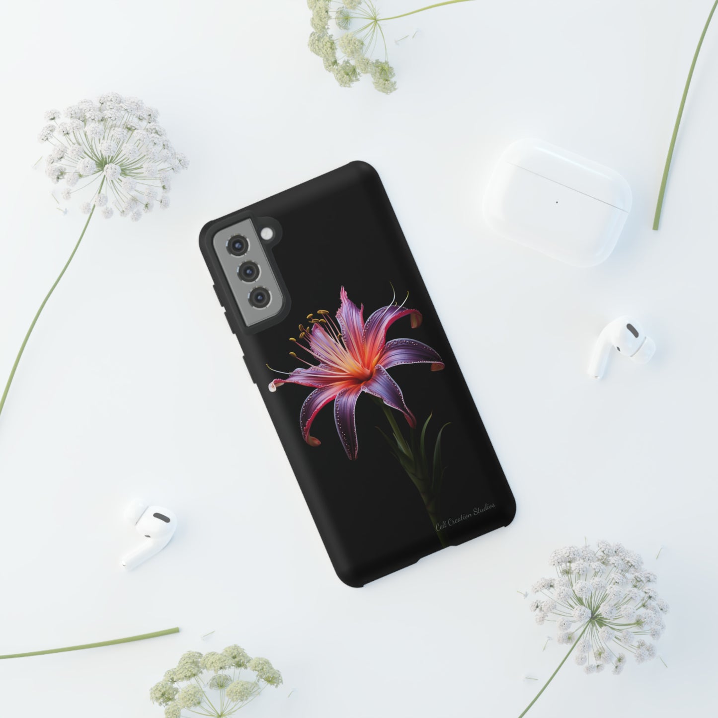 "Vibrant Purple Lily" Phone Case -Tough Cases