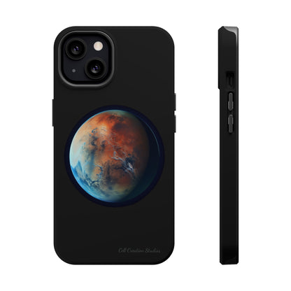 Introducing the "Mars Marvel" Cell Phone Case – Explore the Red Planet -MagSafe Tough Cases