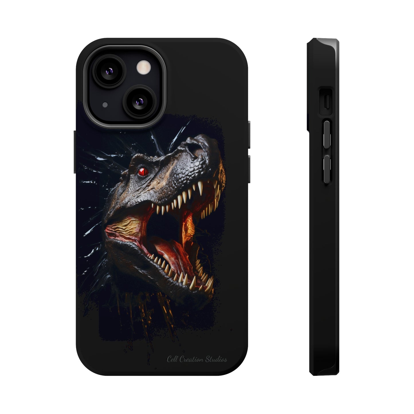 "Jurassic Impact" T-Rex Phone Case -MagSafe Tough Cases