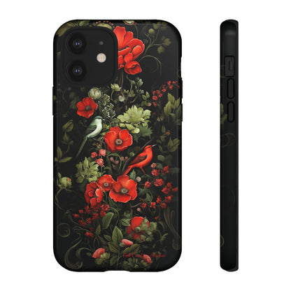 "Floral Serenade Elegance" -Tough iPhone Cases