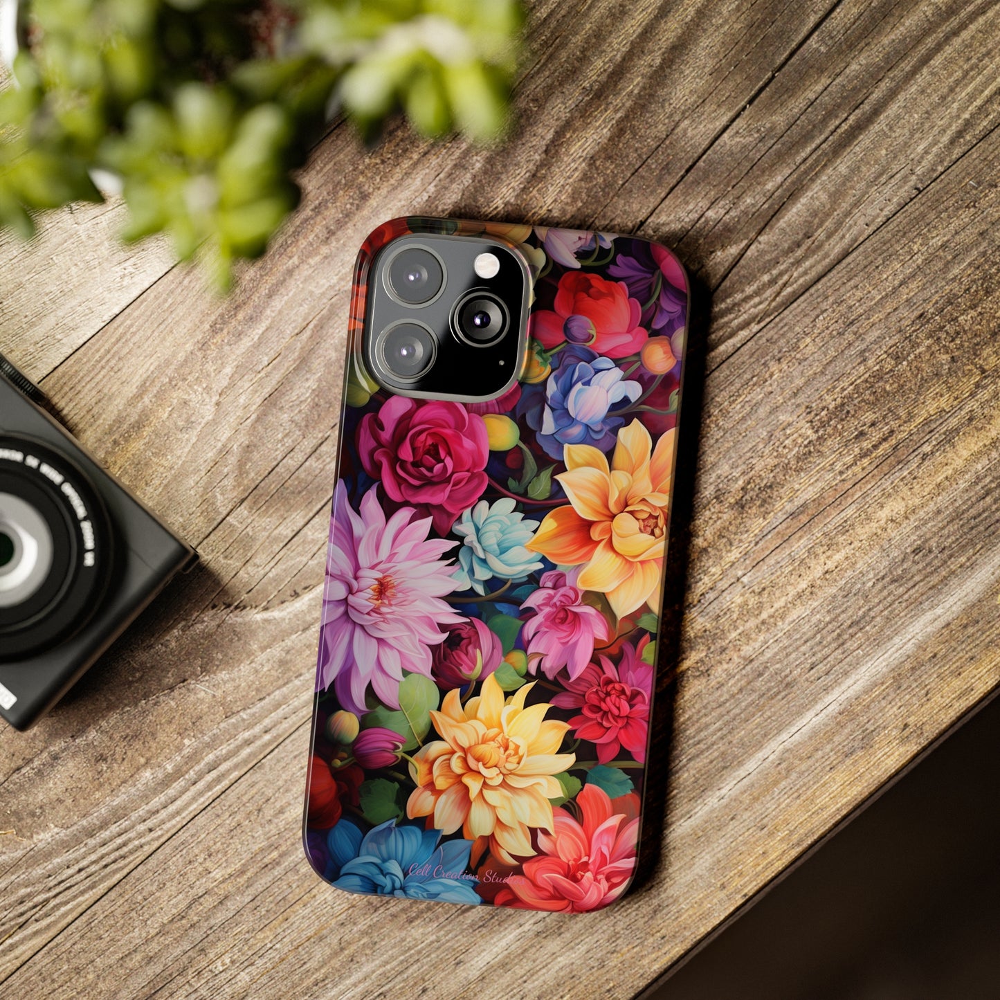 Introducing the "Blossom Beauty" Cell Phone Case – Elevate Your Style with Floral Charm -Slim Phone Cases