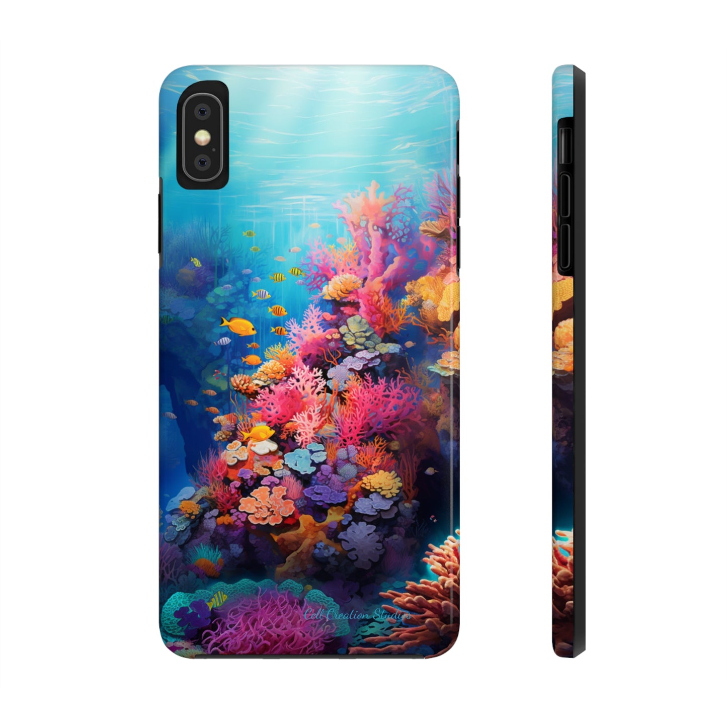 "Coral Reef Splendor" Cell Phone Case – Dive into the Vibrant Underwater World - Phone Cases