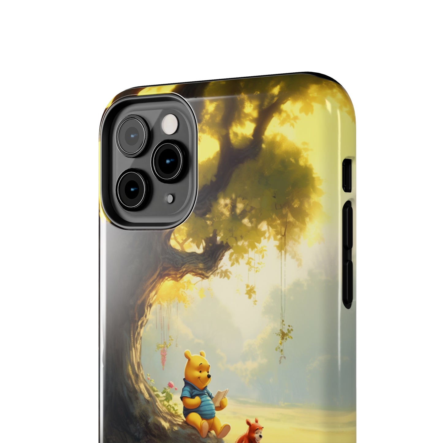 Introducing the "Winnie-The-Pooh Storytime" Cell Phone Case – A Nostalgic Journey with Friends -Tough Phone Cases