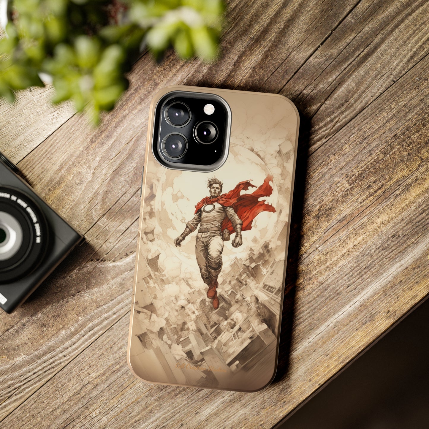 Introducing the "Heroic Guardian" Cell Phone Case – Unleash Your Inner Superhero with Captivating Design -Tough Phone Cases