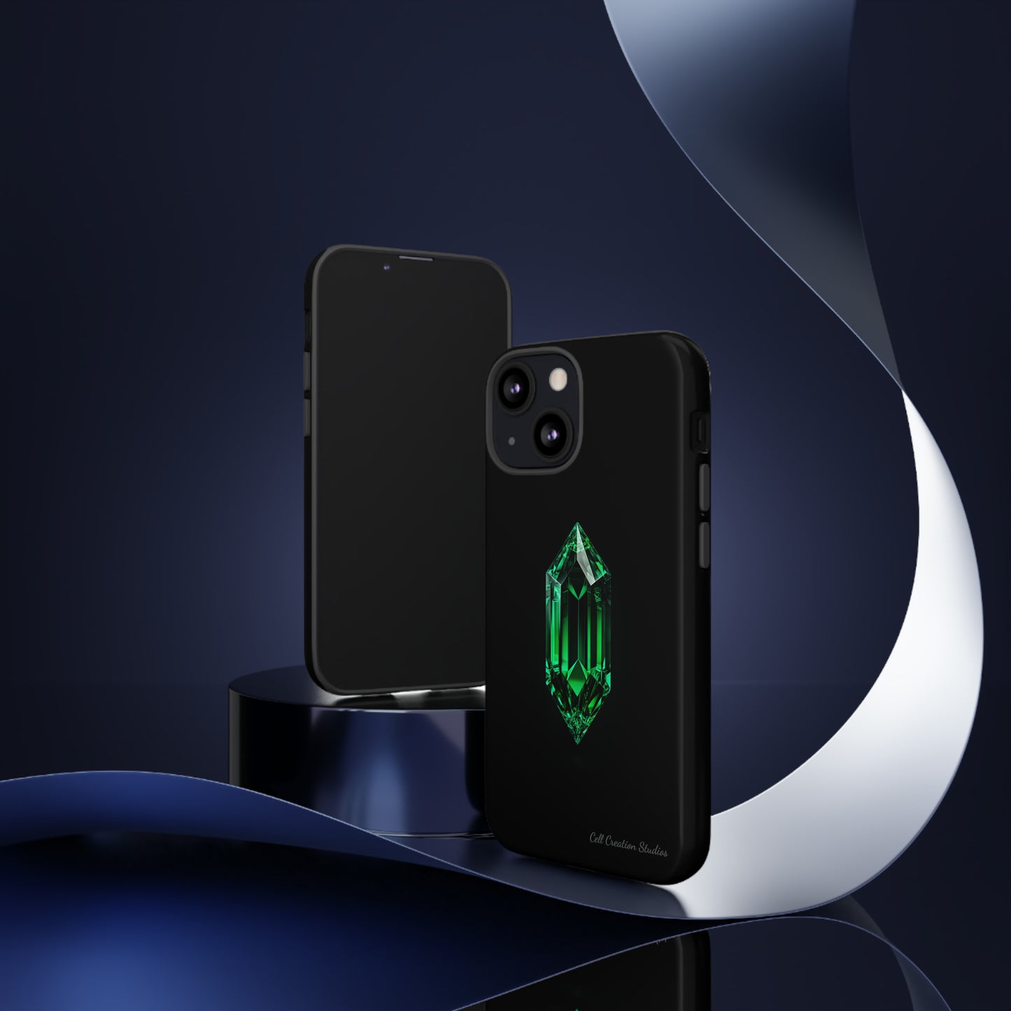 "Emerald Elegance" Phone Case -Tough Cases