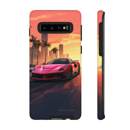 "Sunset Boulevard Ferrari Edition" -Tough Samsung Phone Cases