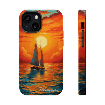 "Sailboat Sunset" - MagSafe Tough iPhone Cases