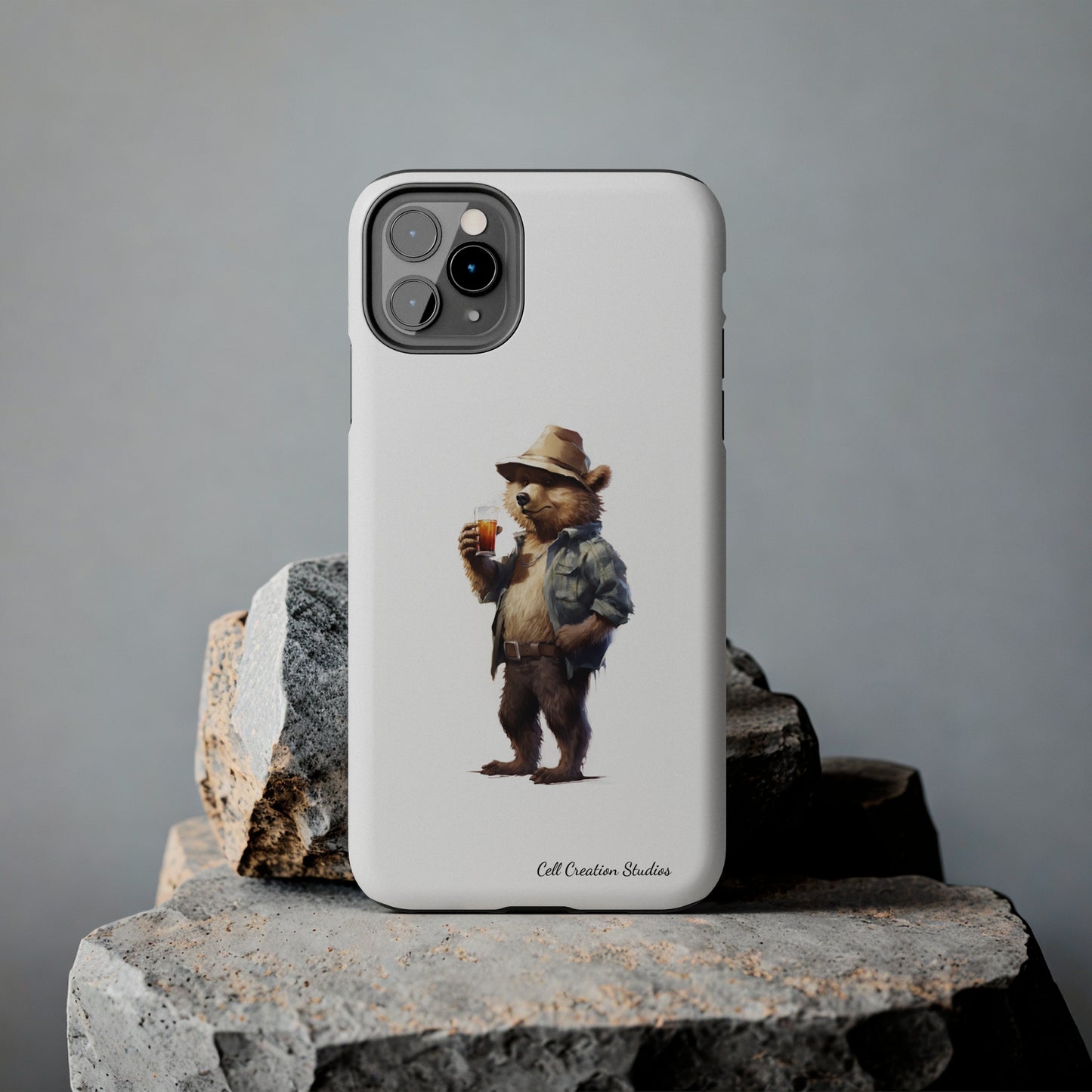 Introducing the "Bear Cheers" Cell Phone Case – The Fun Companion -Tough Phone Cases