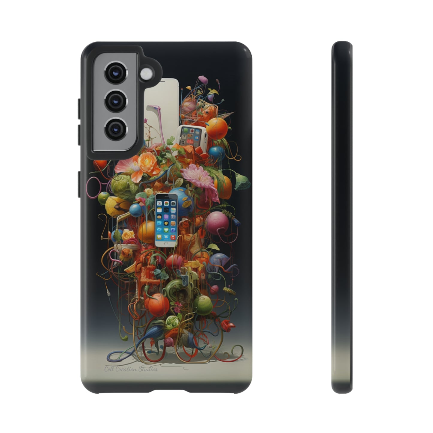 Introducing the "NatureFusion" Cell Phone Case – Where Technology Blossoms into Beauty!