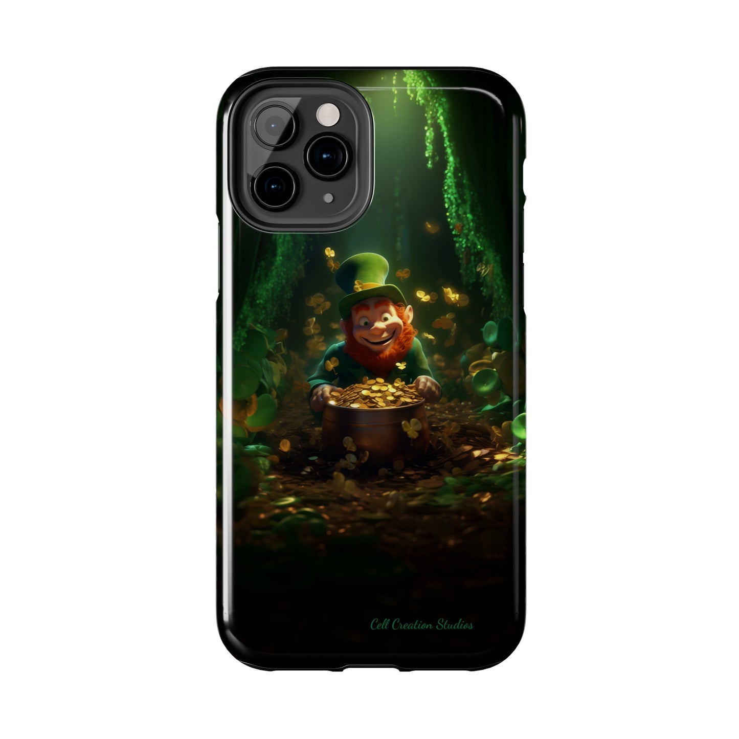 Introducing the "Leprechaun's Pot of Gold" Cell Phone Case – A Touch of Irish Charm -Tough Phone Cases