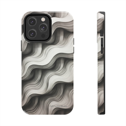 The "Geometric Waves" Cell Phone Case -Tough Phone Cases