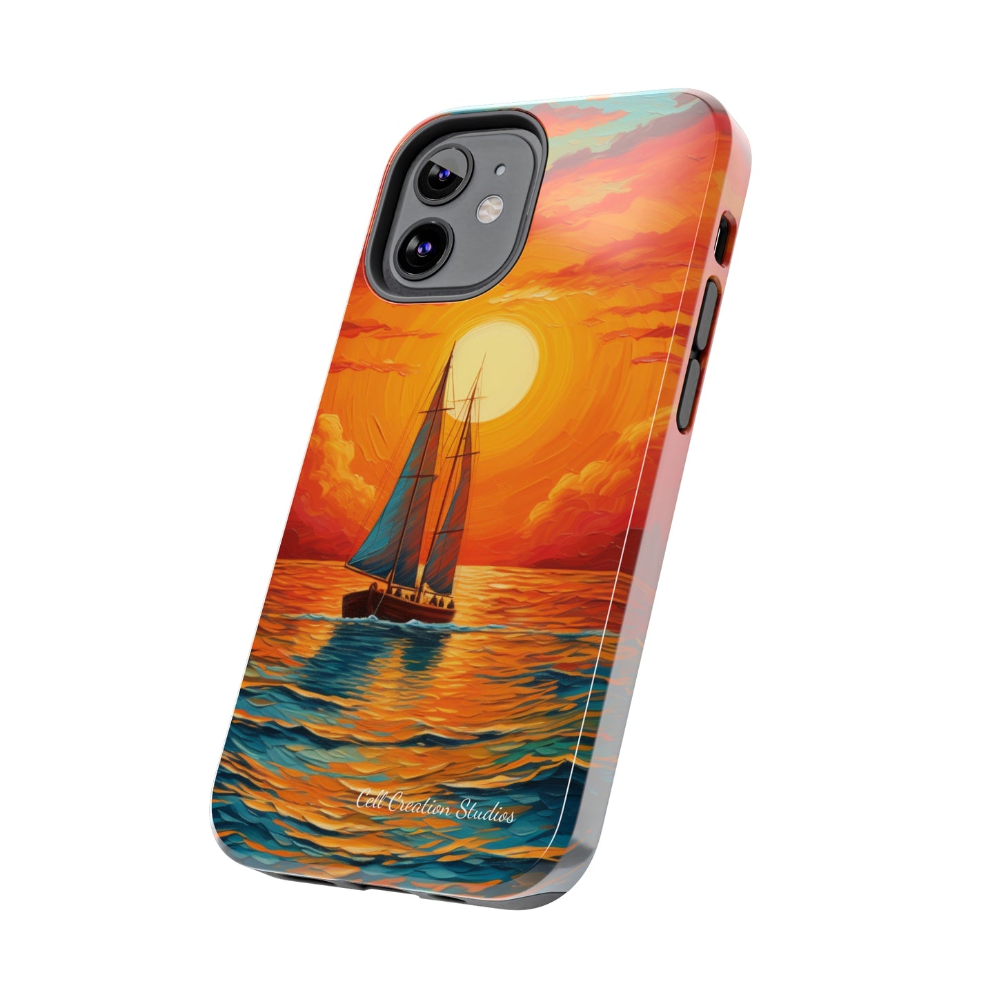 "Sailboat Sunset" -Tough iPhone Cases