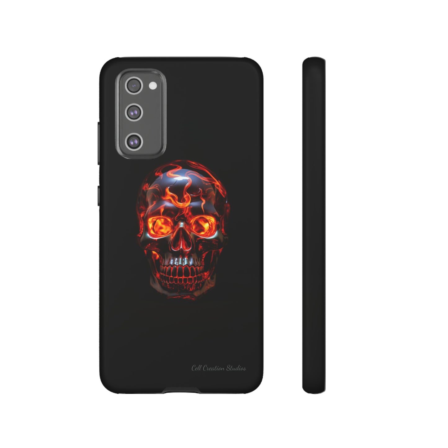 "Inferno Cranium" Phone Case -Tough Cases