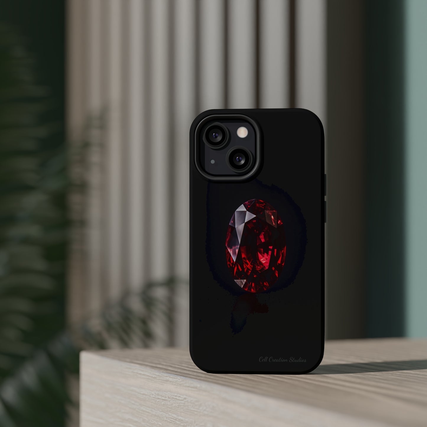 "Ruby Radiance" Phone Case -MagSafe Tough Cases