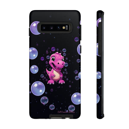 "Dino Glam" Glitter Dinosaur Phone Case -Tough Cases