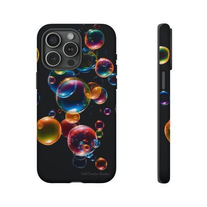 Elevate Your Phone's Aesthetic with our "BubbleBurst" Cell Phone Case -Tough Cases