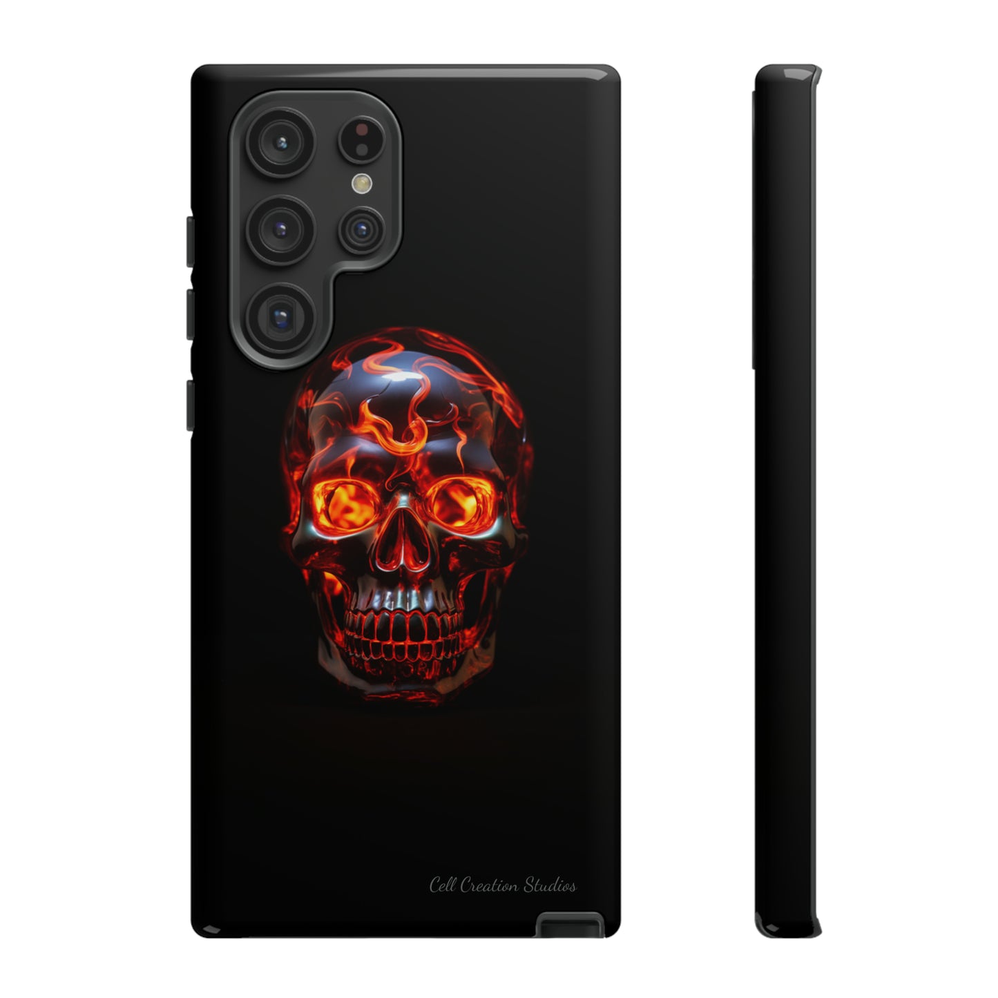 "Inferno Cranium" Phone Case -Tough Cases