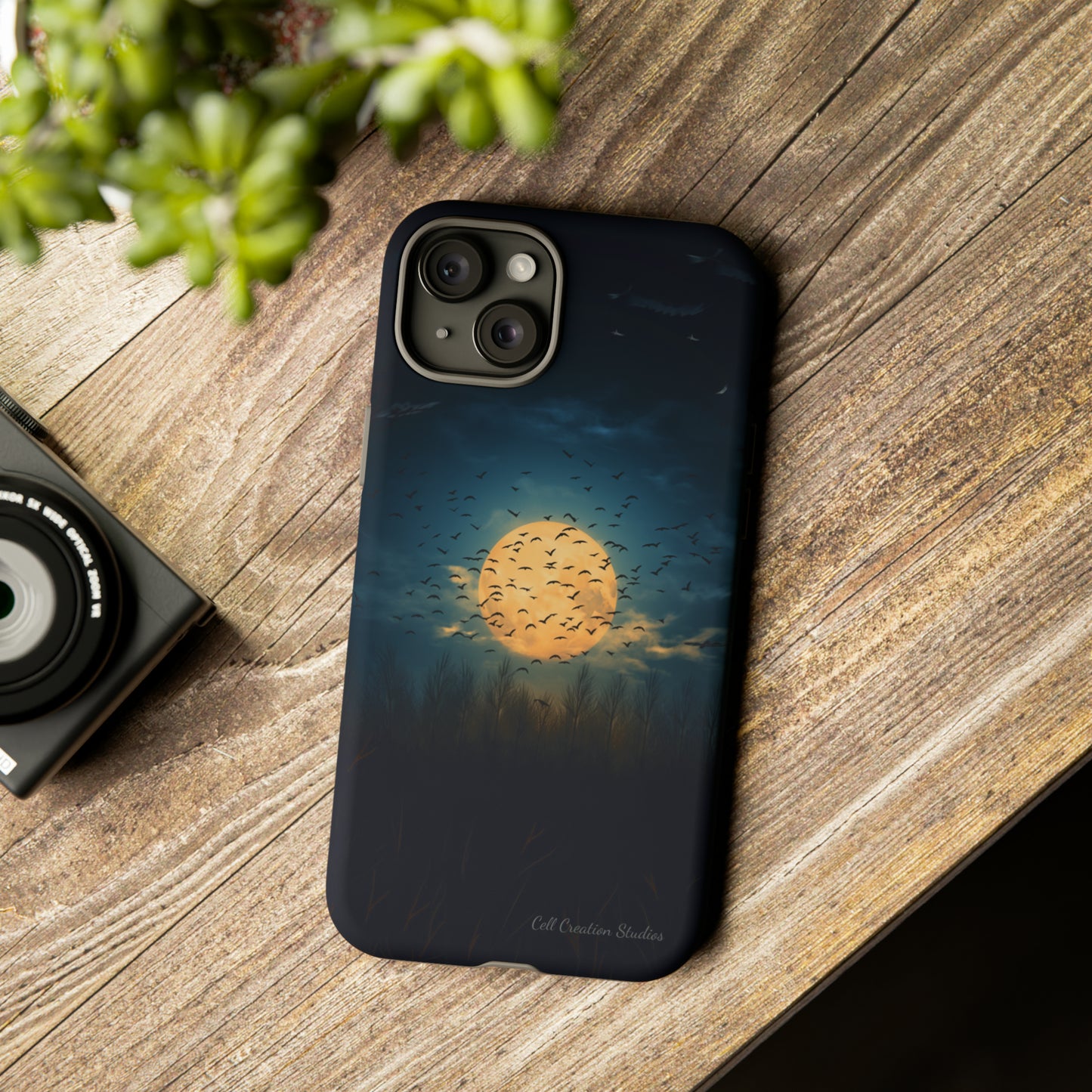 "Lunar Serenity" -Tough iPhone Cases