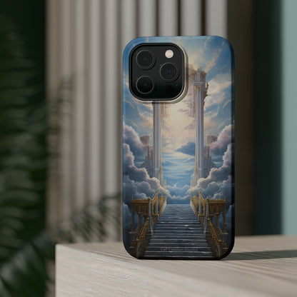 Introducing the "Celestial Gateway" Cell Phone Case – Elevate Your Device with Heavenly Splendor -MagSafe Tough Cases