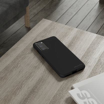 "Stealth Black Defender" -Tough Samsung Phone Cases