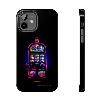 Introducing the "Vibrant Slot Frenzy" Cell Phone Case – Experience the Thrill of Colors and Luck -Tough Phone Cases