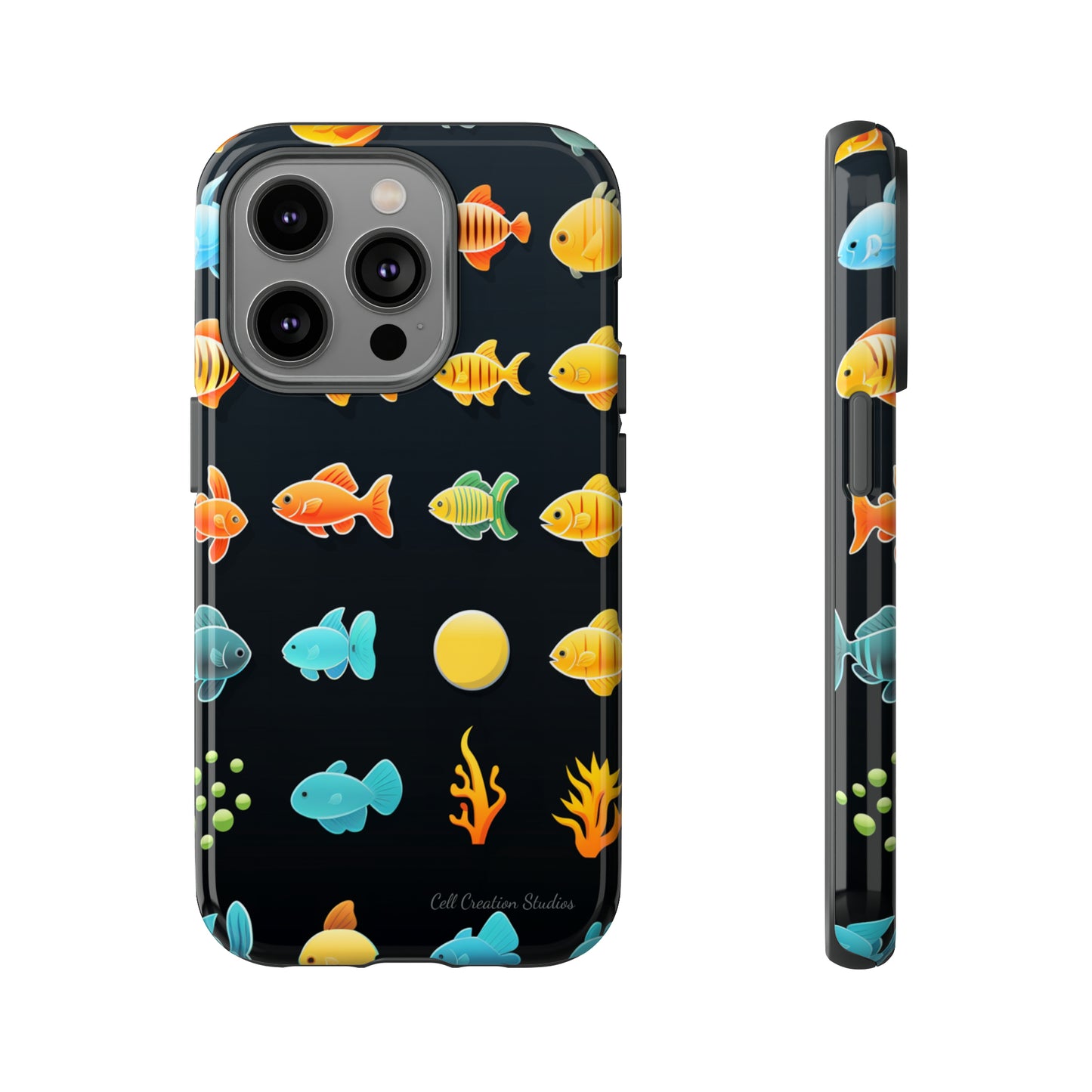 "AquaArt Fish" -Tough Phone Cases