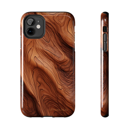 The "Eternal Woodgrain" Phone Case -Tough Phone Cases