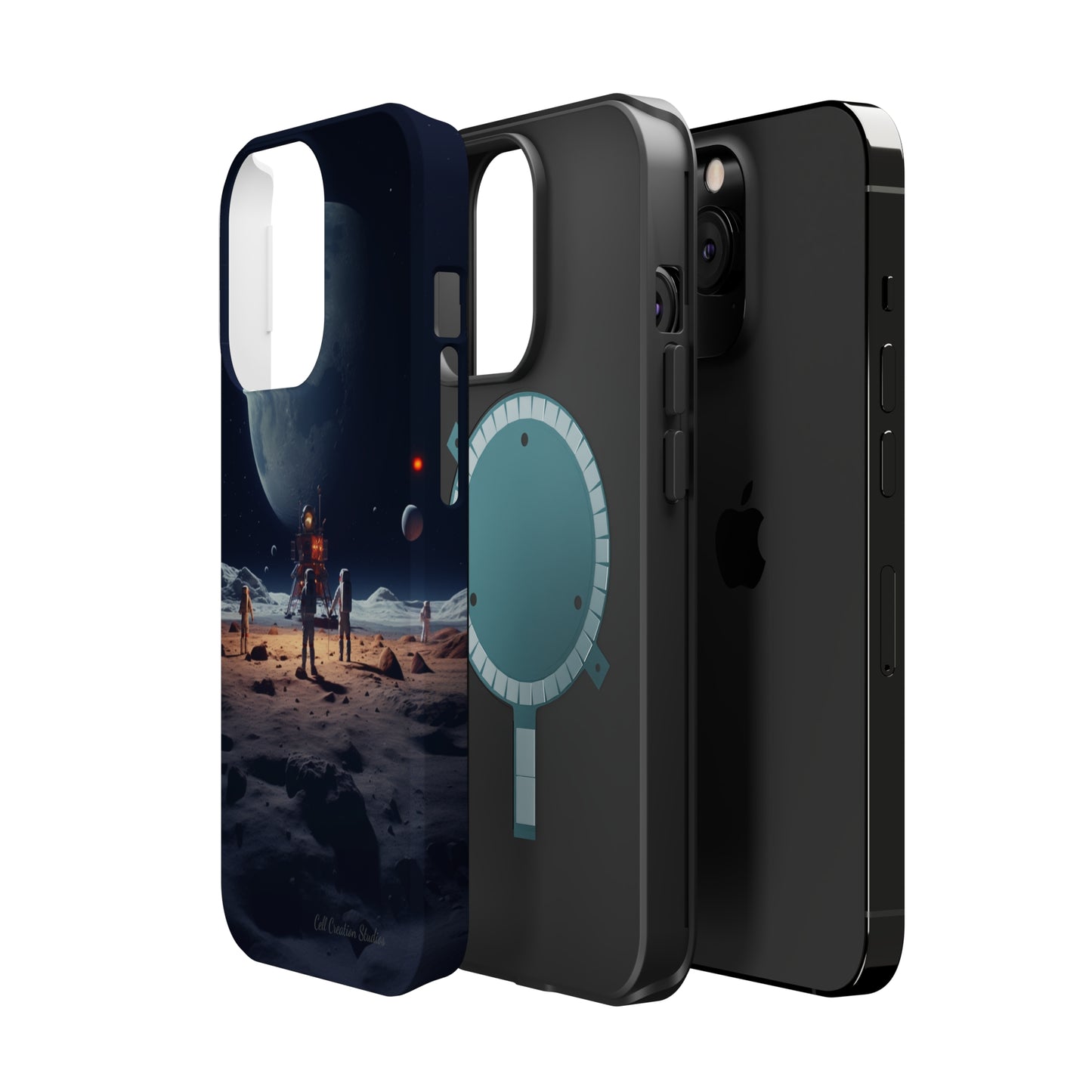 Introducing our "Cosmic Explorers" Cell Phone Case – Venture Beyond the Stars -MagSafe Tough Cases