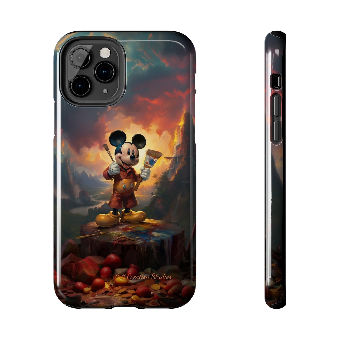 "Artist Mickey" -Tough iPhone Cases