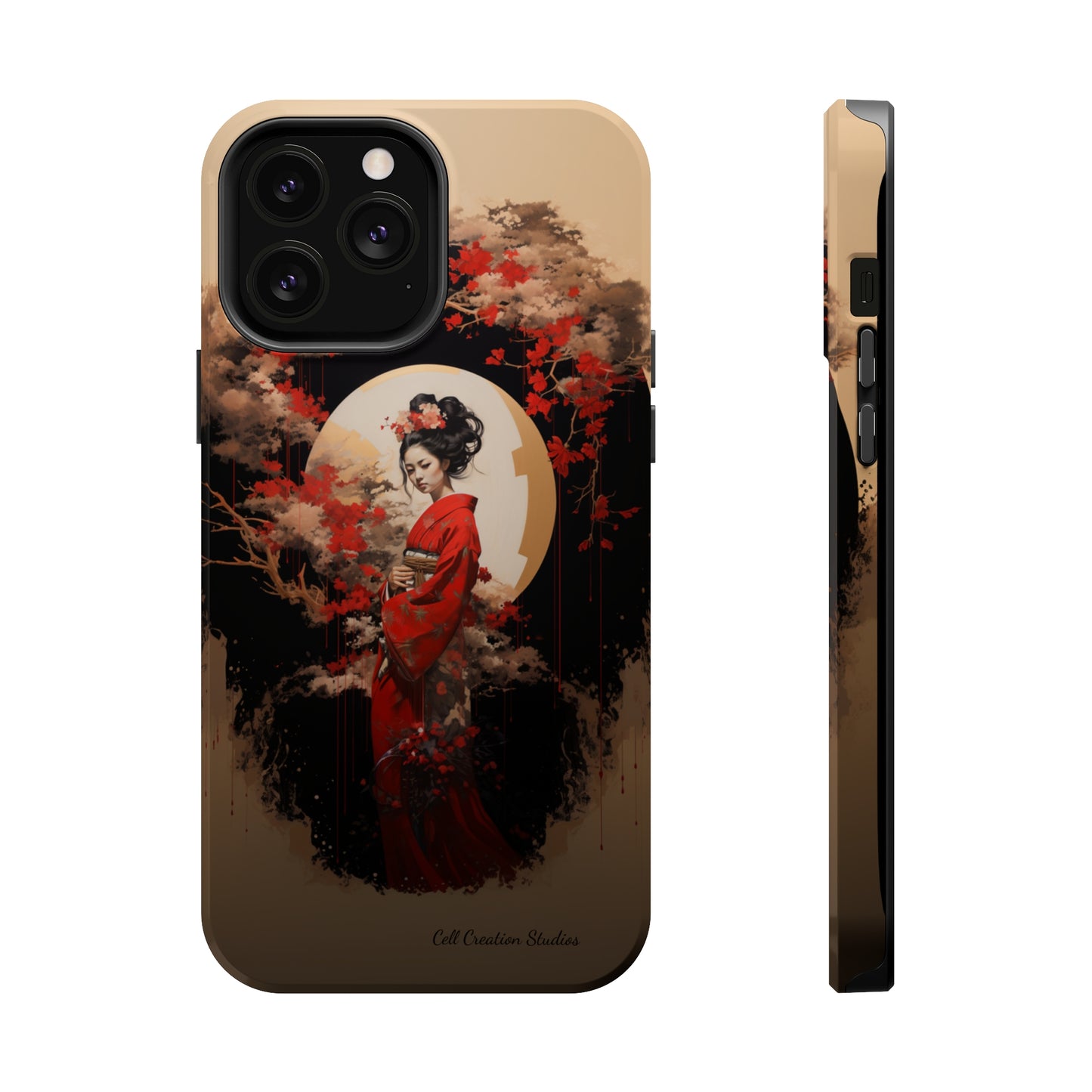 "Japanese Geisha Art" Phone Case -MagSafe Tough Cases