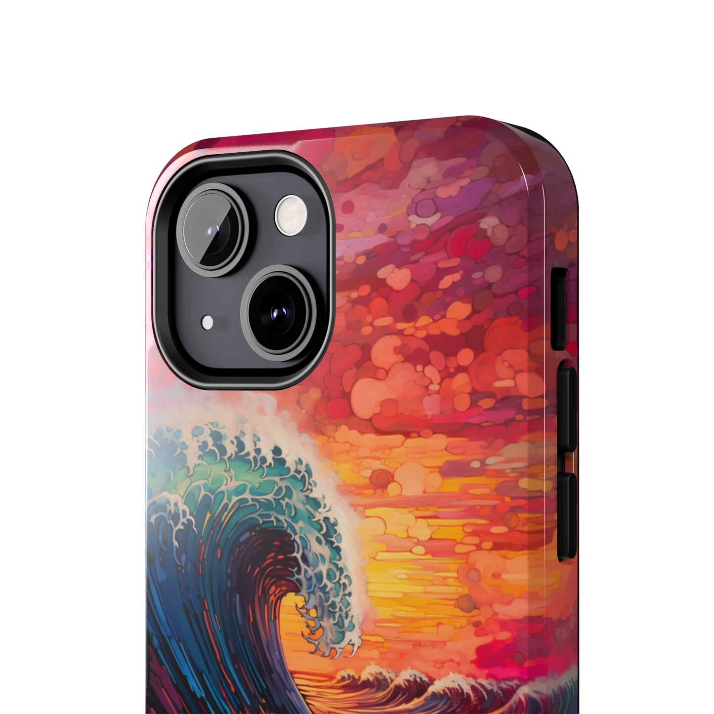 "Colorful Ocean Wave" Cell Phone Case -Tough Phone Cases