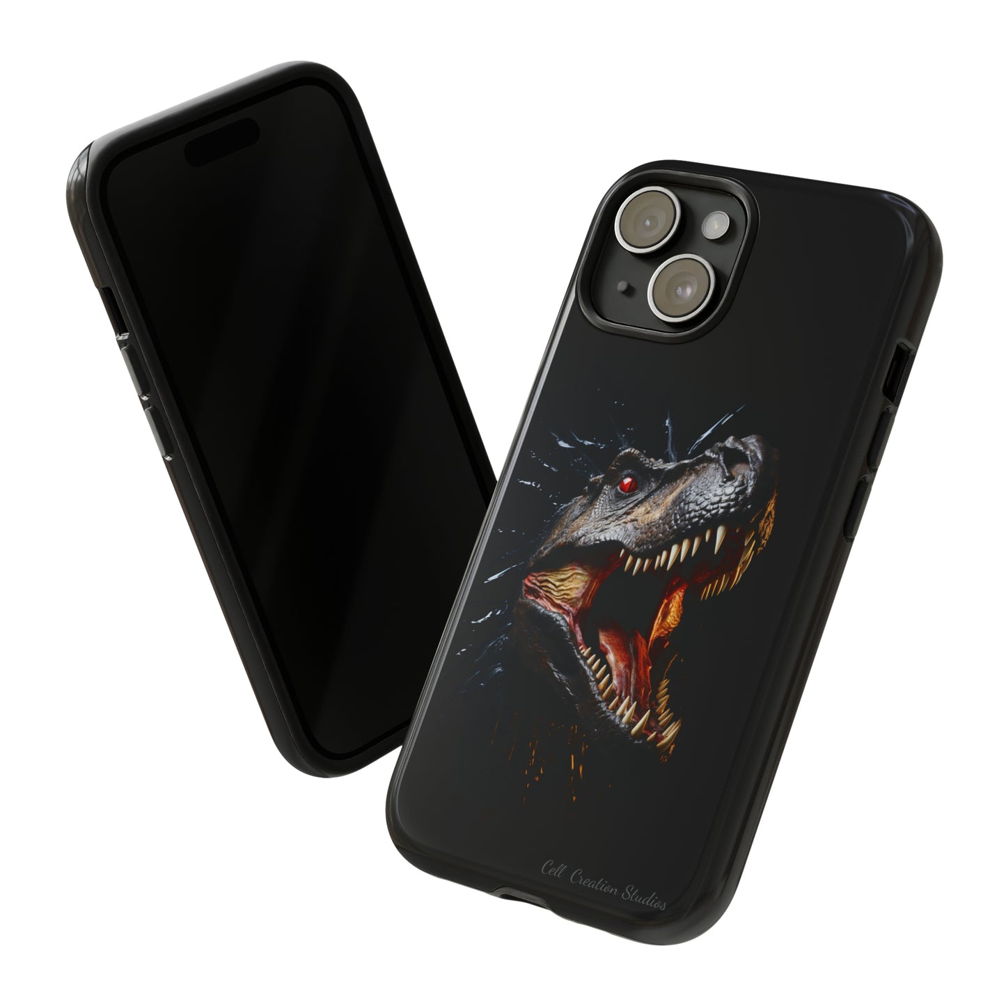 "Jurassic Impact" T-Rex Phone Case -Tough Cases