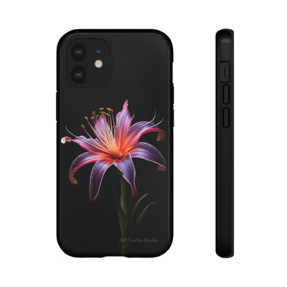 "Vibrant Purple Lily" Phone Case -Tough Cases