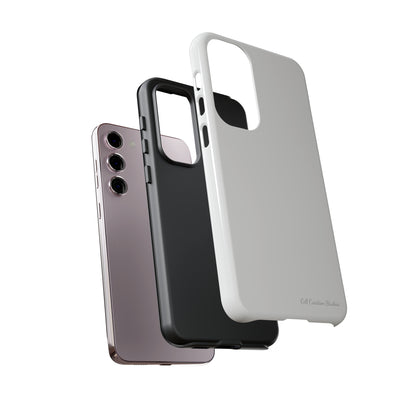 "Pure Elegance White" -Tough Samsung Phone Cases