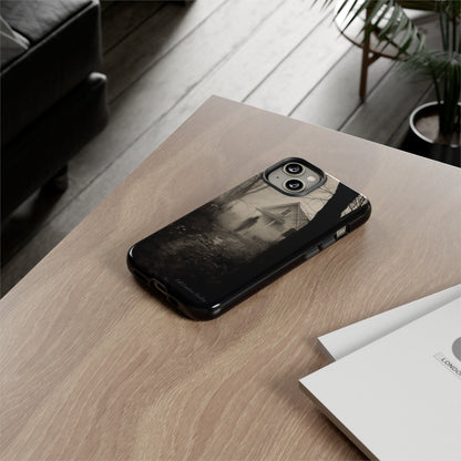 Introducing the "Ethereal Encounter" Cell Phone Case – Unveil the Mystery of the Ghostly Presence -Tough Cases