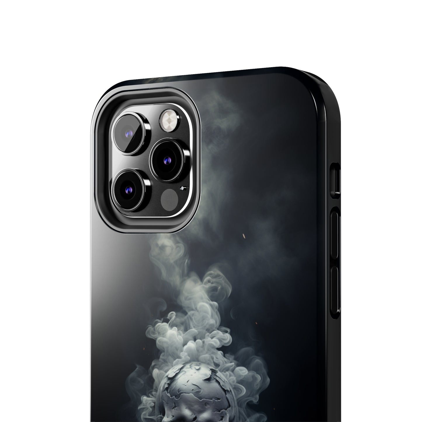 "Ethereal Skull Noir" -Tough iPhone Cases