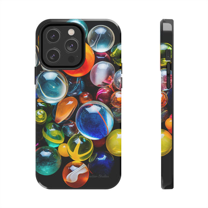 Introducing the "Vibrant Marbles Mosaic" Cell Phone Case – Carry a Kaleidoscope of Colors! -Tough Phone Cases