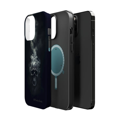 "Ethereal Skull Noir" -MagSafe Tough iPhone Cases