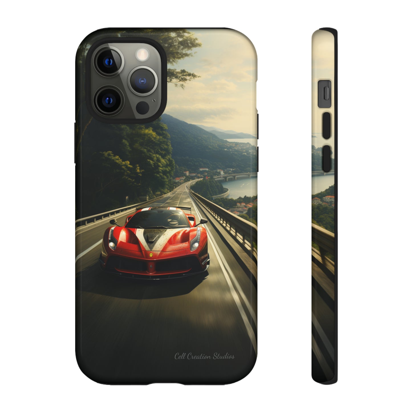 "Tropical Thrill Ferrari Edition" -Tough iPhone Cases