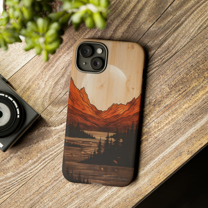 "Mountain Moonlight" Phone Case -Tough Cases