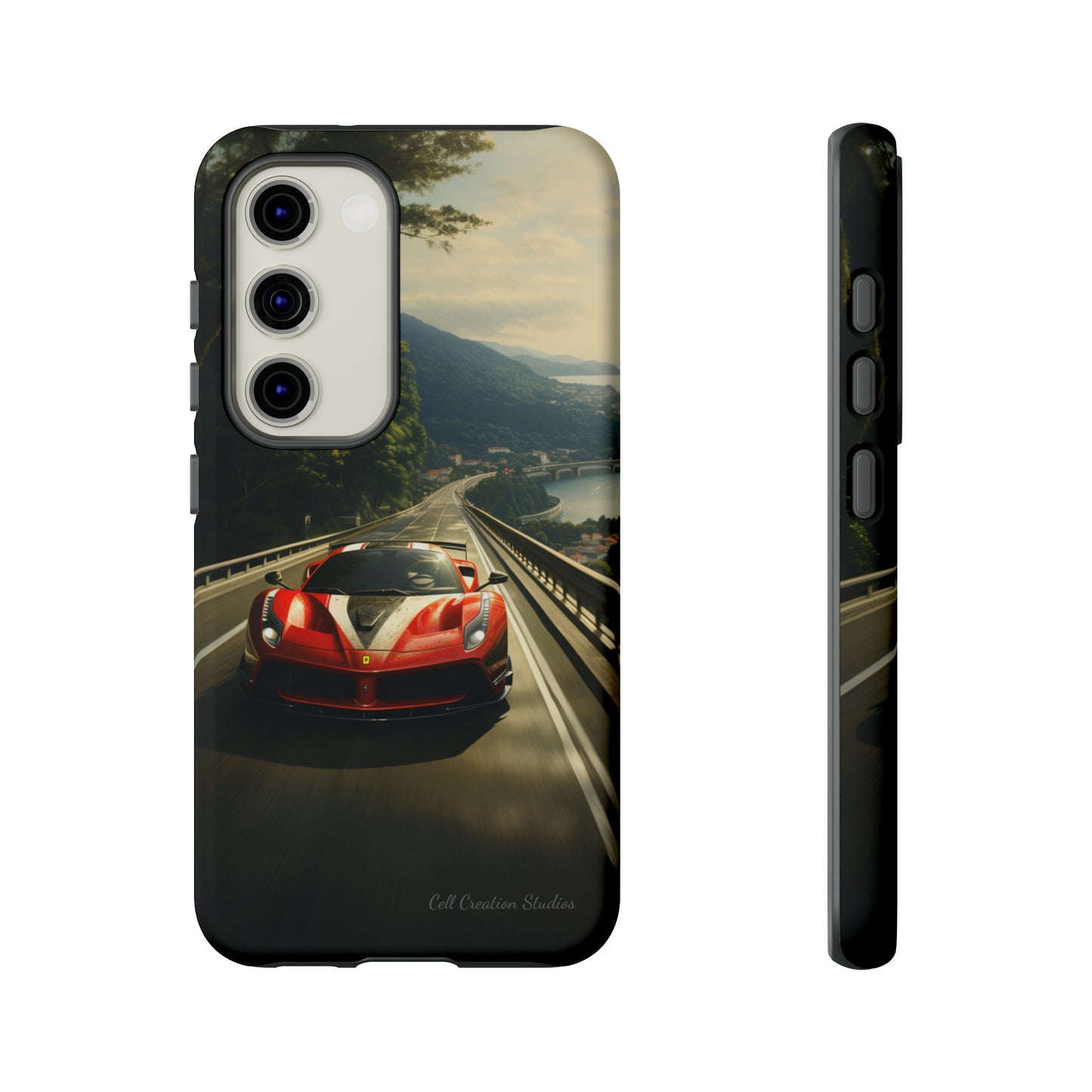 "Tropical Thrill Ferrari Edition" -Tough Samsung Phone Cases