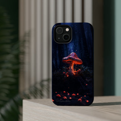 Introducing the "Enchanted Magic Mushroom" Cell Phone Case – Unveil the Mystical Realm -MagSafe Tough Cases