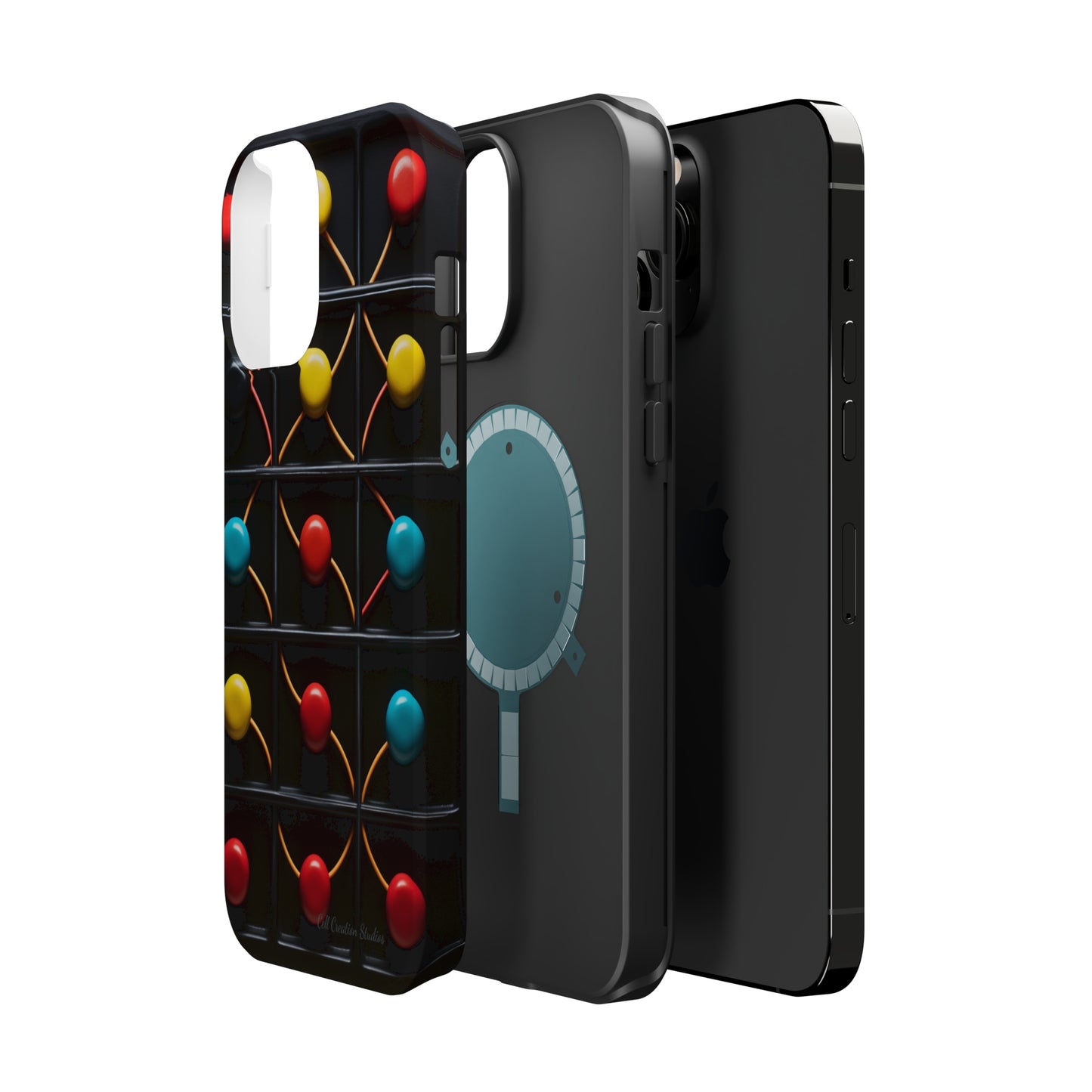 "Vibrant Spheres Fusion" -MagSafe Tough Phone Cases