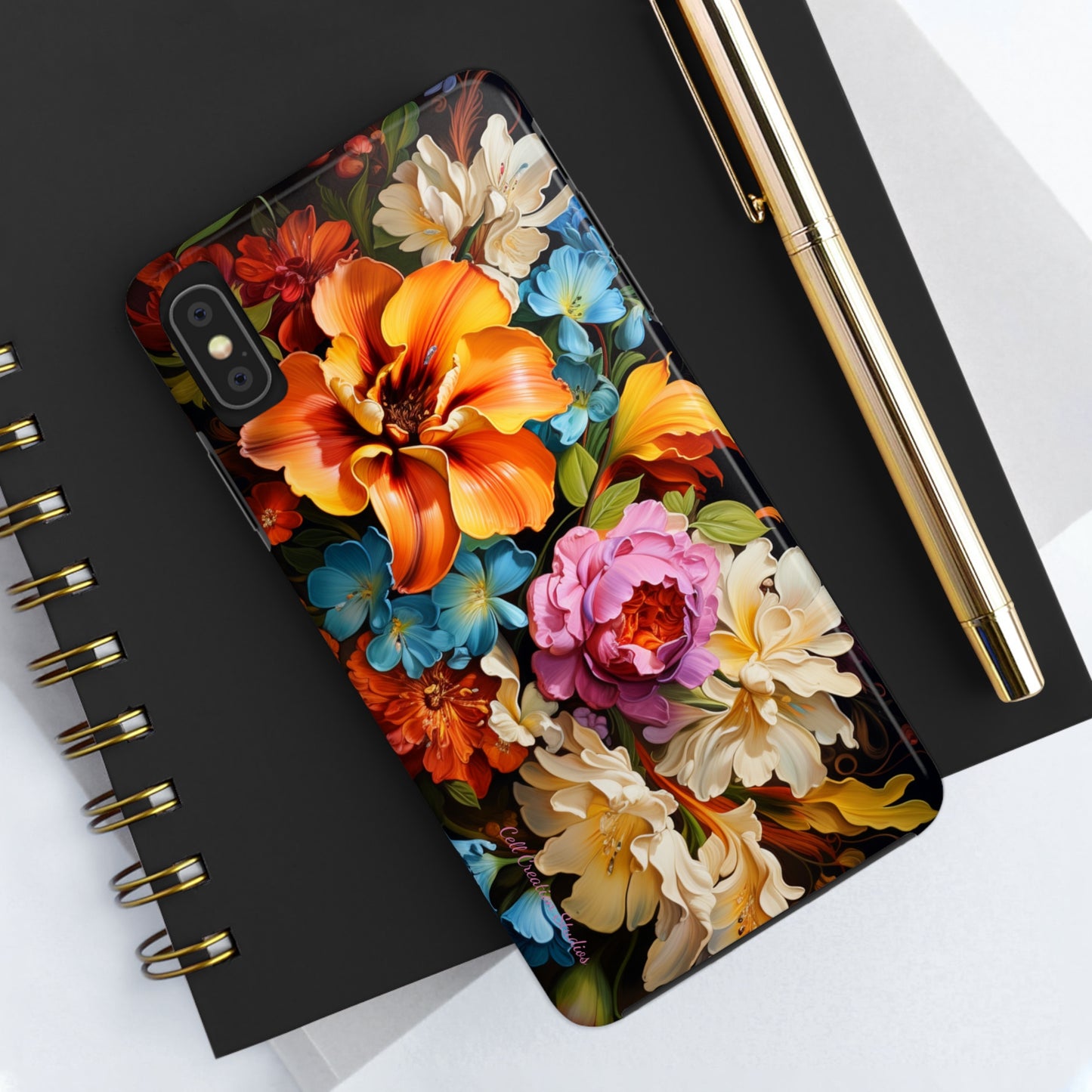 Introducing the "Floral Elegance" Cell Phone Case – Blossom with Style -Tough Phone Cases