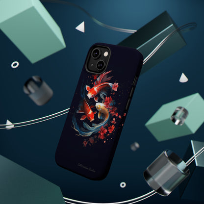 "Captivating Koi Fish" Phone Case -MagSafe Tough Cases