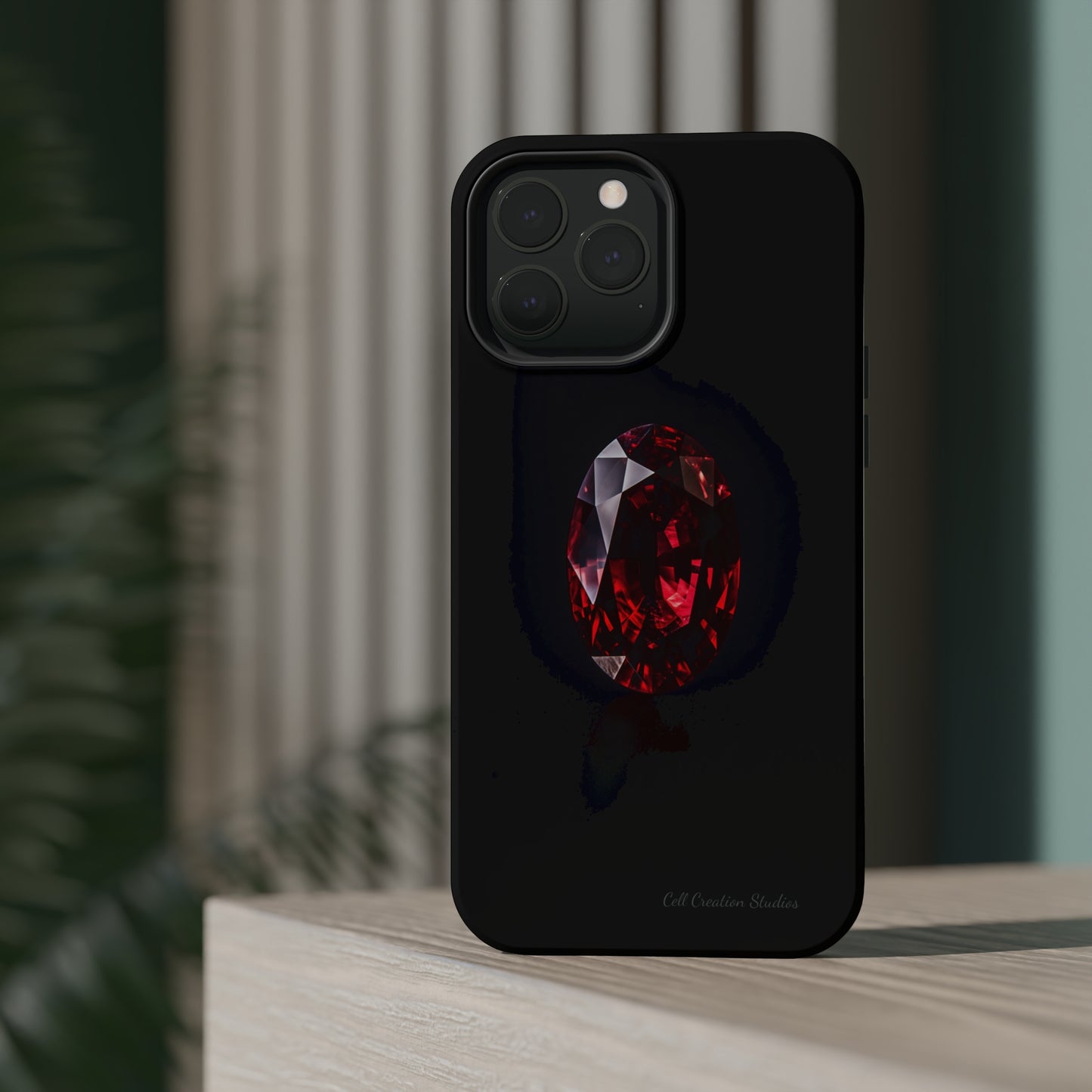 "Ruby Radiance" Phone Case -MagSafe Tough Cases